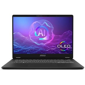 MSI - Prestige 14 AI+ Evo C2VMG-010NL - Laptop - 14 Inch - Zwart - Aluminium