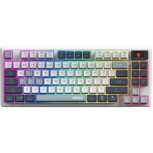 MSI - FORGE GK600 TKL WIRELESS SKY - Toetsenbord - Draadloos - Mechanische Switches
