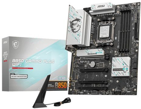 Moederbord - AMD - Socket AM5 - Ondersteunt AMD Ryzen 7000/8000/9000 Series