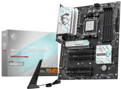 MSI - B840 GAMING PLUS WIFI Moederbord - AMD B840 - Socket AM5 - ATX