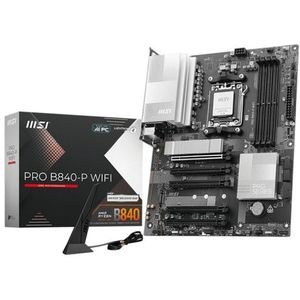 MSI - PRO B840-P WIFI Moederbord - ATX - Zwart - Socket AM5 - DDR5