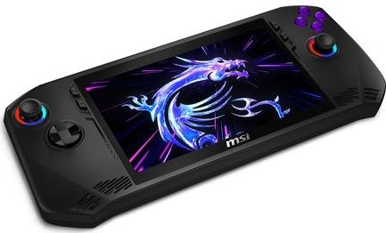 MSI Claw 7 AI+ A2VM-008NL draagbare game console 17,8 cm (7") 512 GB Touchscreen Wifi Zwart