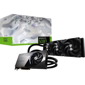 VGA MSI GeForce RTX 5080 16G SUPRIM LIQUID SOC