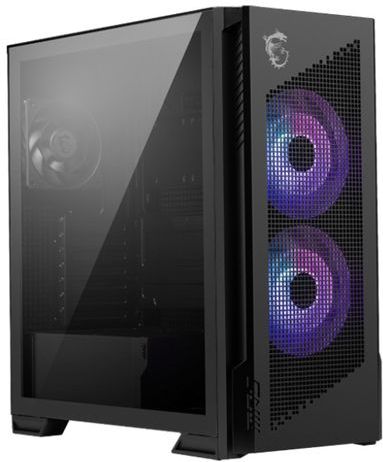 MSI - MPG VELOX 300R - PC-behuizing - Zwart - ATX, mATX, Mini-ITX