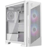 MSI - MPG Velox 300R - PC-behuizing - Wit - Geschikt voor mATX, Mini-ITX, ATX