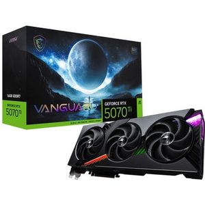 MSI - GeForce RTX 5070 Ti VANGUARD - Videokaart - 16GB - GDDR7 - PCIe 5.0