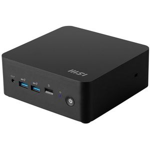 MSI - Cubi NUC 1MG-263EU - Mini PC - Zwart - Intel Core i5 - 16GB RAM - 512GB SSD - Windows 11 Pro