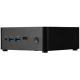 MSI - CUBI NUC 1MG-237BEU - PC/Workstation - Barebone - Zwart - 0.84L