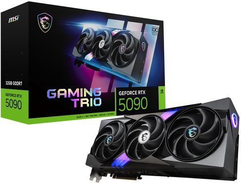 MSI - GeForce RTX 5090 GAMING TRIO OC - Videokaart - 32GB - GDDR7 - PCIe 5.0