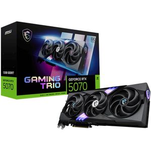 MSI GeForce RTX 5070 12G GAMING TRIO OC Black - Videokaart