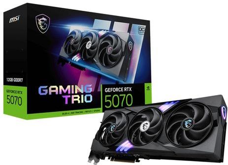 MSI - NVIDIA GeForce RTX 5070 - Videokaart - 12GB - GDDR7 - PCIe 5.0
