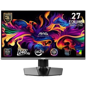 MSI - Mag 272UP QD-OLED X24 - Gaming Monitor - 26.5 Inch - Ultra HD 4K
