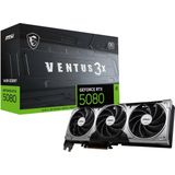 MSI - GeForce RTX 5080 VENTUS 3X OC - Videokaart - 16GB GDDR7 - PCIe 5.0