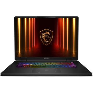 MSI Crosshair 18 HX AI A2XWGKG-001FR (18", 1000 GB, 32 GB, FR, Intel Core Ultra 7 255HX), Notebook, Zwart