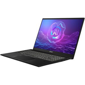 MSI SummitPro 16 AI A2HVETG-075FR (16", 1000 GB, 32 GB, FR), Notebook, Zwart