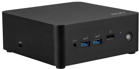 MSI - CUBI NUC AI 1UMG-007EU - Mini PC - Zwart - Intel Core Ultra 5 125H - 8 GB DDR5-SDRAM - 512 GB SSD - Windows 11 Home