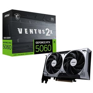 Msi - Rtx 5060 Ventis 2x Oc - Grafische Kaart - 8gb Gddr7