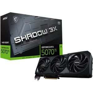 MSI GeForce RTX 5070 Ti 16G SHADOW 3X OC (16 GB), Videokaart