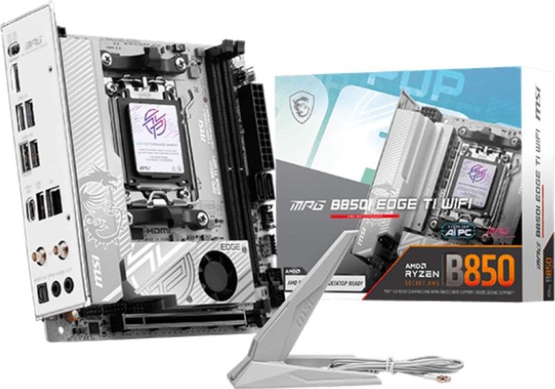 MSI B850I EDGE TI WIFI AMD B850 Socket AM5 mini ITX