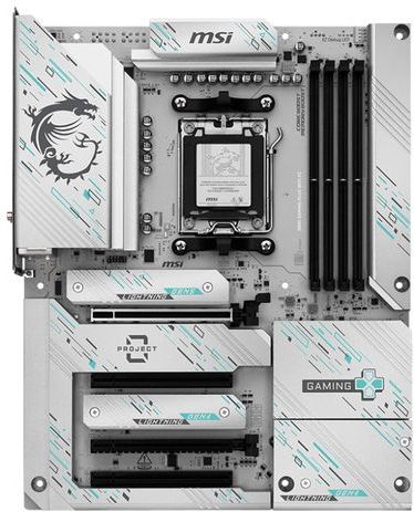 MSI - B850 GAMING PLUS WIFI PZ - Moederbord - Zwart - Voor Gaming