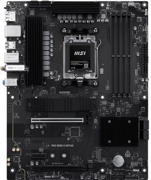MSI - PRO B850-S - Moederbord - Zwart - ATX - DDR5 - WiFi 6E
