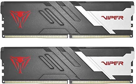 Patriot - D532GB Viper Venom - RAM - Zwart - Rood - Zilver - 2 x 16GB, 7200 MHz, DDR5