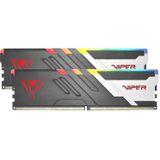 Patriot - Viper Venom K2 - RAM - Zwart - Rood - Zilver - 2 x 16GB - 6800 MHz - DDR5
