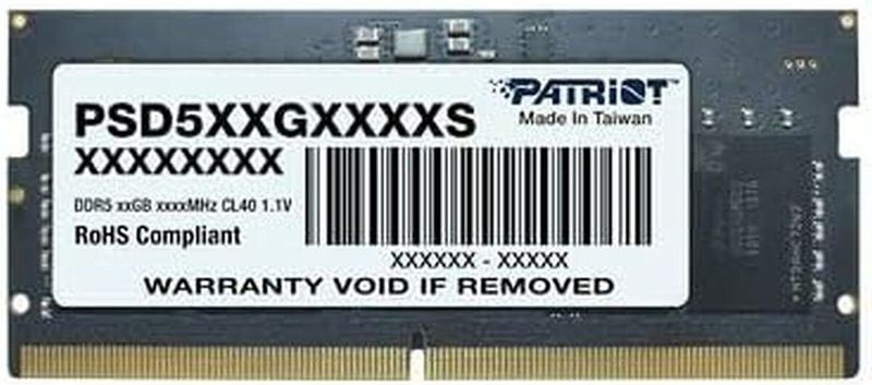 Patriot RAM Patriot Signature 32GB (1x32GB) DDR5 5600MHz CL46 SODIMM