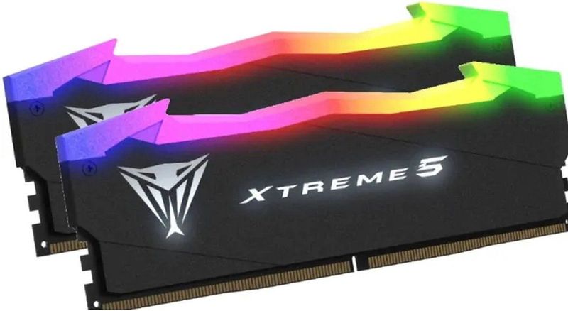 Patriot - Viper Xtreme5 RGB K2 RAM - Zwart - 2 x 16GB - 8000 MHz - DDR5
