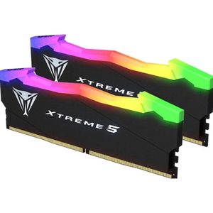 Patriot Viper Xtreme 5 RGB DDR5 RAM 32GB (2 x 16GB) 7600MT/s CL36 UDIMM Desktop Gaming Memory Kit - PVXR532G76C36K