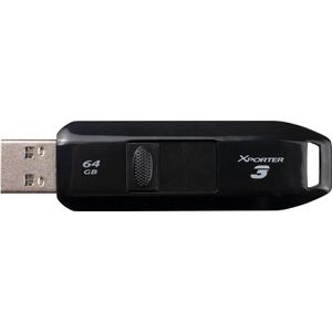 Patriot - Xporter 3 - USB-stick - Zwart - 64GB