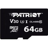 Patriot MicroSDHC card 64GB VX V30 C10 UHS-en U3