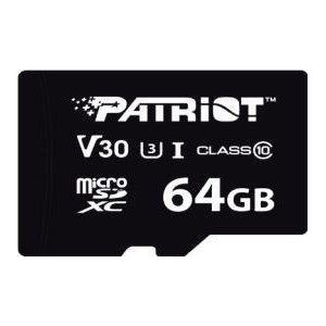 Patriot MicroSDHC card 64GB VX V30 C10 UHS-en U3