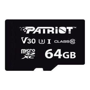 Patriot VX Series - flash memory card - 64 GB - microSDXC UHS-I U3