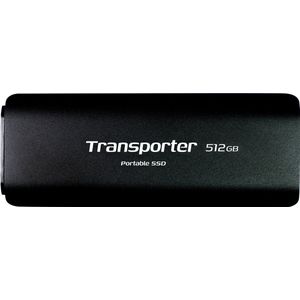 Patriot Transporter Externe SSD - 512GB - USB 3.2 Gen 2x1 - Zwart