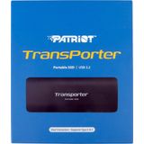 Patriot Transporter 4TB - Externe SSD - USB 3.2 Gen 2x1 - Zwart