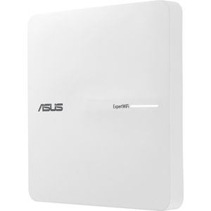 ASUS ExpertWiFi EBA63 AX3000 Dual Band PoE Access Point, SDN, VLAN, Dashboard, AiMesh, PoE-voeding of voedingsadapter, wit