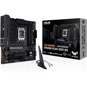 ASUS TUF GAMING B760M-PLUS WIFI D4 LGA 1700 micro ATX