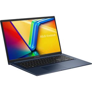 ASUS VivoBook 17 X1704ZA-AU044W Laptop 43,9 cm (17.3 inch) Full HD Intel® Core™ i5 i5-1235U 8 GB DDR4-SDRAM 512 GB SSD Wi-Fi 6E (802.11ax) Windows 11 Home Blauw