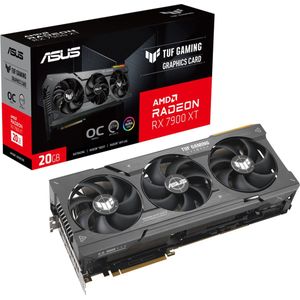 ASUS TUF Gaming AMD Radeon RX 7900 XT OC - Videokaart - 20GB GDDR6 - PCIe 4.0
