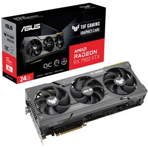 ASUS TUF Gaming AMD Radeon RX 7900 XTX OC Edition Videokaart 24GB GDDR6 PCIe 1x HDMI 3x DisplayPort