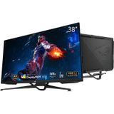 ASUS ROG Swift PG38UQ - 38 Zoll 4K UHD Gaming Monitor - 144 Hz, 1ms GtG, G-Sync, FreeSync, ELMB Sync, DisplayHDR 600 - Fast-IPS, Stativ Sockel, 16:9, 3840x2160, DP 1.4, HDMI 2.1, USB-Hub, Speaker