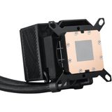 ASUS ROG Ryujin III 240 ARGB all-in-one liquid CPU cooler with 3.5"" LCD, Asetek 8th gen pump, pump embedded fan and ROG 120mm magnetic daisy-chainable ARGB radiator fans.