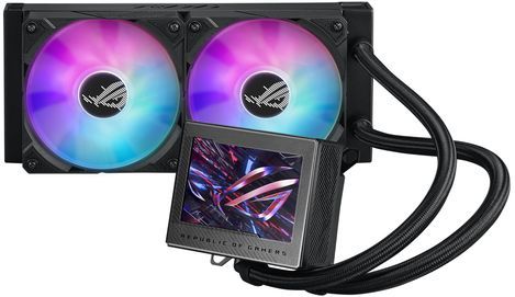 ASUS ROG Ryujin III 240 ARGB Processor Alles-in-één vloeistofkoeler 12 cm Zwart 1 stuk(s)