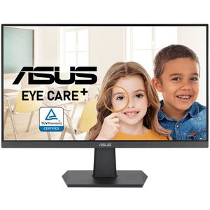 ASUS Eye Care VA24EHF 24 inch Full HD-display zonder frame, flikkervrij, blauwlichtfilter, adaptieve synchronisatie, 1 ms MPRT, 100 Hz, 16:9 IPS-paneel, 1920 x 1080, HDMI
