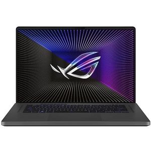 ASUS ROG Zephyrus G16 GU603VI Gaming-laptop 16 inch WQXGA 240 Hz (Intel Core i9-13900H, 32 GB RAM, 1 TB SSD, Nvidia RTX 4070 8 GB, zonder besturingssysteem) grijs Eclipse QWERTY