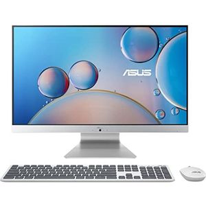 ASUS M3700WYAK-WA024M All-in-One Desktop-pc, 27 inch Full HD (AMD Ryzen 5 5625U, 16 GB RAM, 512 GB SSD, Radeon Graphics, Windows 11 Home), wit QWERTY-toetsenbord Spaans