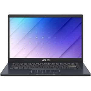 ASUS Vivobook 14 E410MA-BV2348WS laptop zwart 14 inch HD (Intel Celeron N4020, 4 GB RAM, 128 GB eMMC, Windows 11 Home S) Numpad-technologie, Frans AZERTY-toetsenbord + Microsoft Office