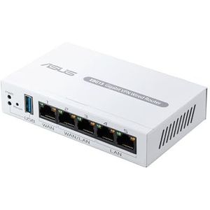 ASUS ExpertWiFi EBG15 5-poorts Gigabit VPN-router, multi-WAN, load balancer, VLAN, AiMesh, AiProtection Pro, wit