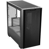 ASUS A21 Micro-ATX-behuizing, radiatoren tot 360 mm, grafische kaarten tot 380 mm, effectieve koeling, kabelbeheer, behuizing zwart